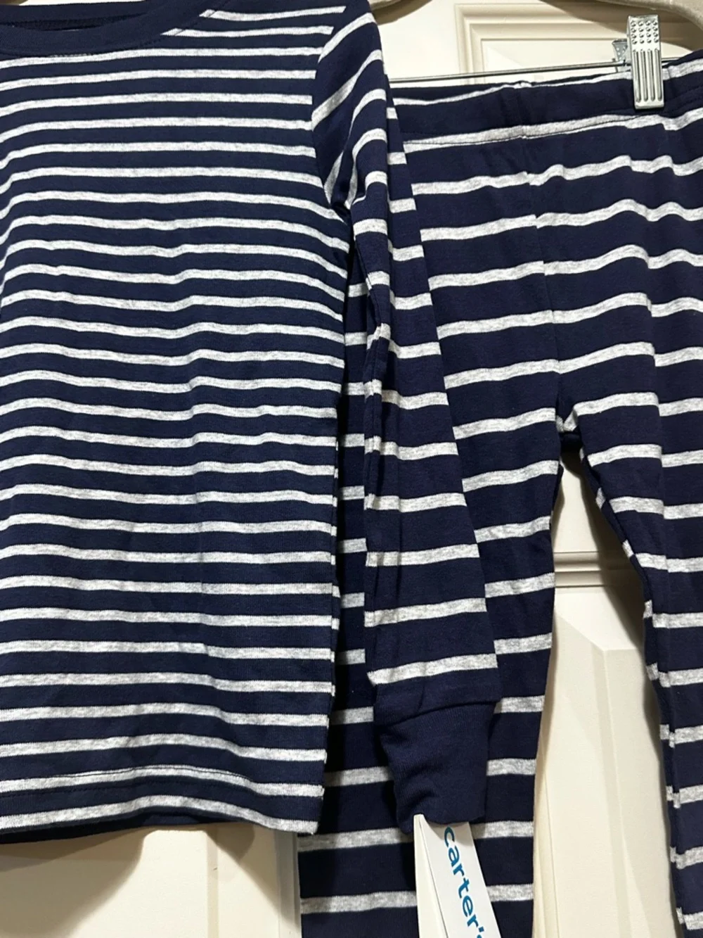 Carters navy gray